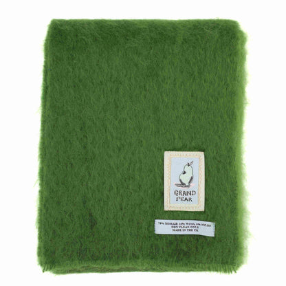 Olive Green Mohair Scarf