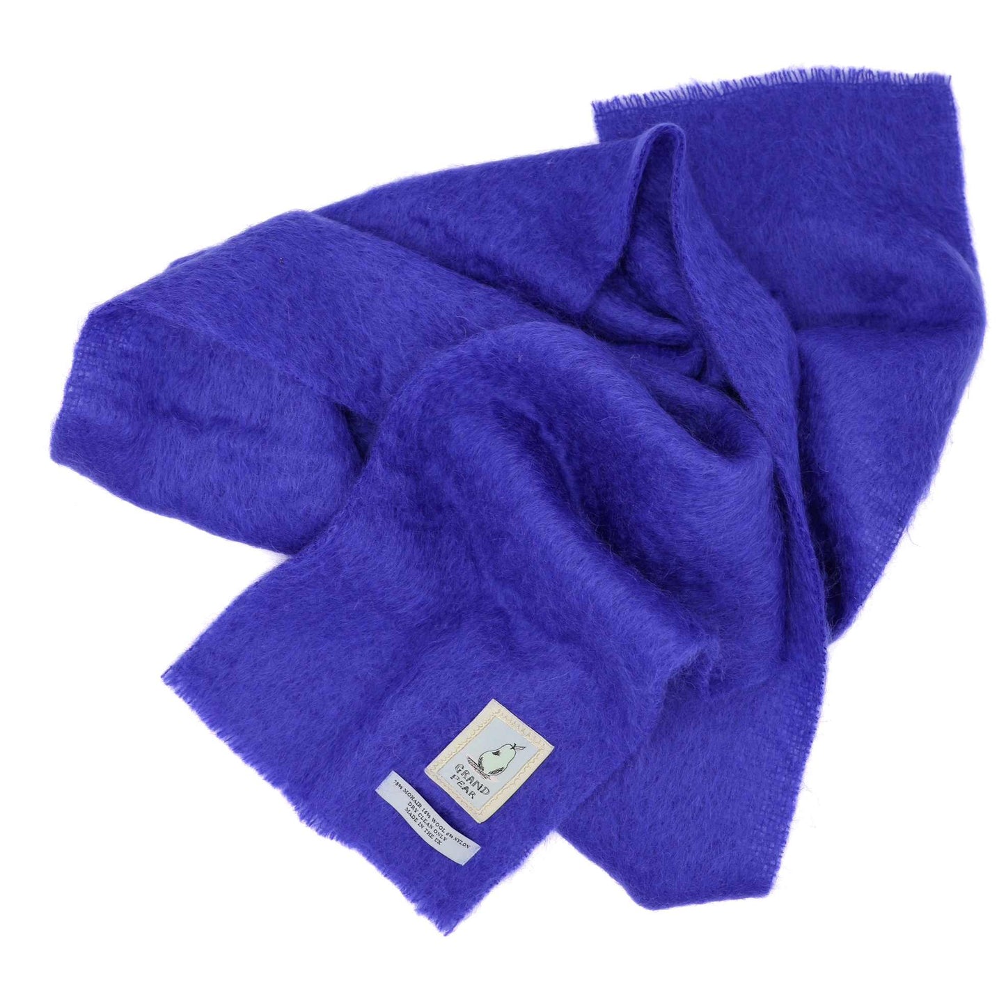 Cobalt Mohair Scarf