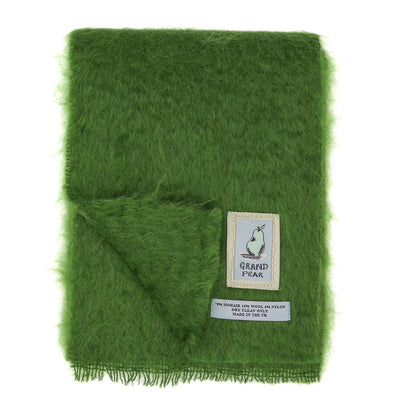 Olive Green Mohair Scarf